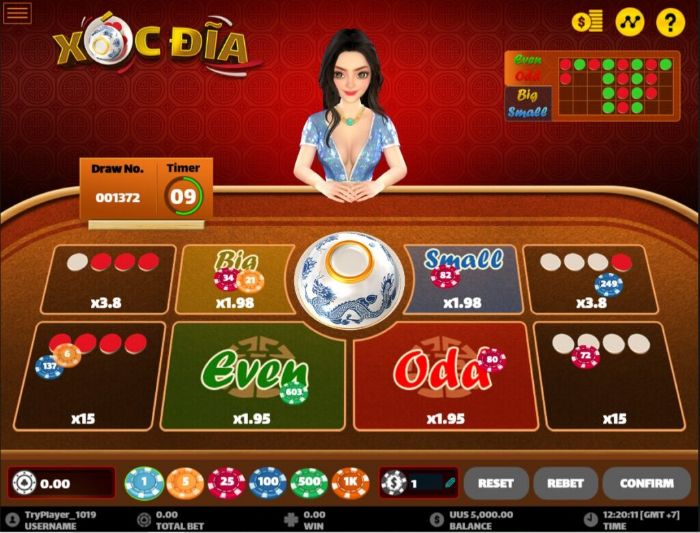 Game xóc đĩa đang là xu hướng giải trí của các bạn trẻ 